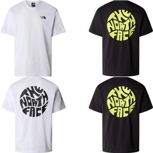 The North Face Mens Festival T Shirts Crew Neck Short Sleeve Top TNF Logo Tee