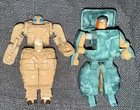 Boulder Pulver Eyes Rock Lords 1986 Tonka Vintage Action Figure Lot Of 2