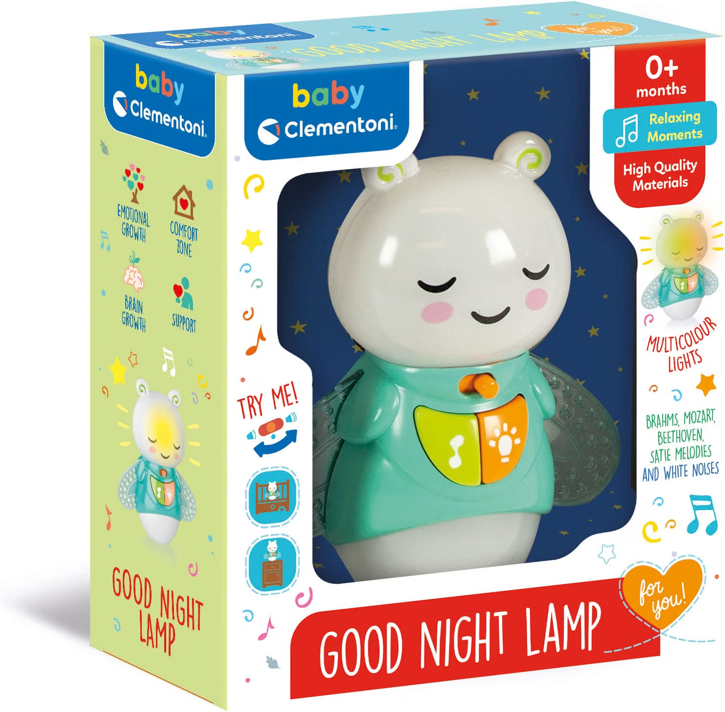 Baby clementoni - good night lamp luce notturna e proiettore luce - Immagine 3