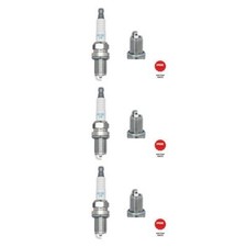 3x NGK 1095 Zündkerze für Ford Escort IV ALF Saab 9-3 YS3D