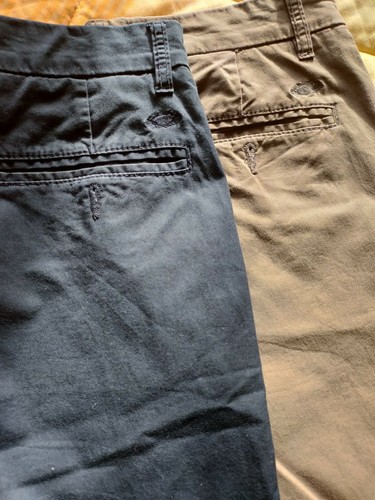 Coppia Di Pantaloni Uomo Il Granchio Tg 48 blu beige | eBay