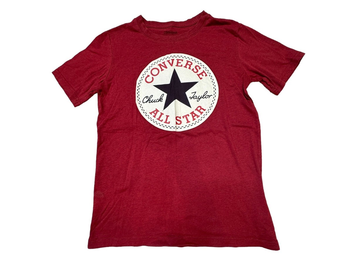 Converse Logo Red Graphic T-Shirt, Size 11/12 Boy