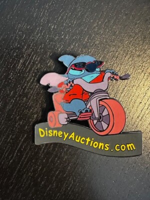 Disney Auctions Stitch on Bike Pin Lilo and Stitch DA LE 5000 Pin