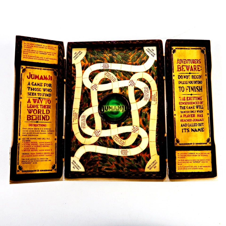 Cardinal Jumanji Travel 2017 juego de mesa completo + DVD de lujo Foto 3 de 4