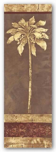 Gilded Palm II Garden Street Gallery Art Print 36x12 Gilded Palm II Garden Street Gallery Art Print 36x12