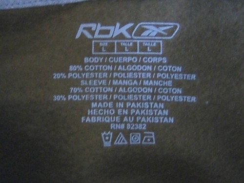 Reebok Hoodie With T Shirt & Cinch Bag Size Large Youth 3 Piece Set Sweatshirt - Picture 9 of 10