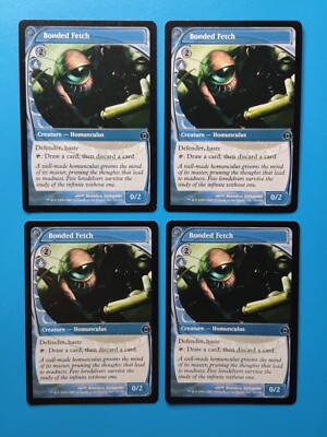 MTG 4x Bonded Fetch x4 LP Future Sight Magic Playset