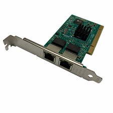 AYA Dual RJ45 Ethernet Port Intel 82546-S Pro/1000MT PCI Gigabit NIC Adapter