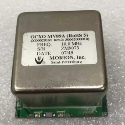 1PCS Sine Wave OCXO Crystal Oscillator Morion Double Oven MV89A 10MHz 12V