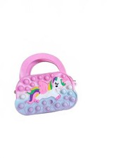Cute Unicorn Pop It Purse
