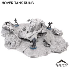Hover Tank Ruins  - Compatible with Star Wars Legion Shatterpoint 