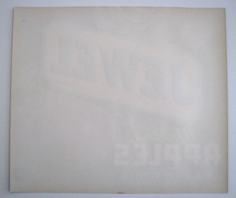 Original JEWEL apple crate label W E Roche Fruit Co Yakima WA red ruby