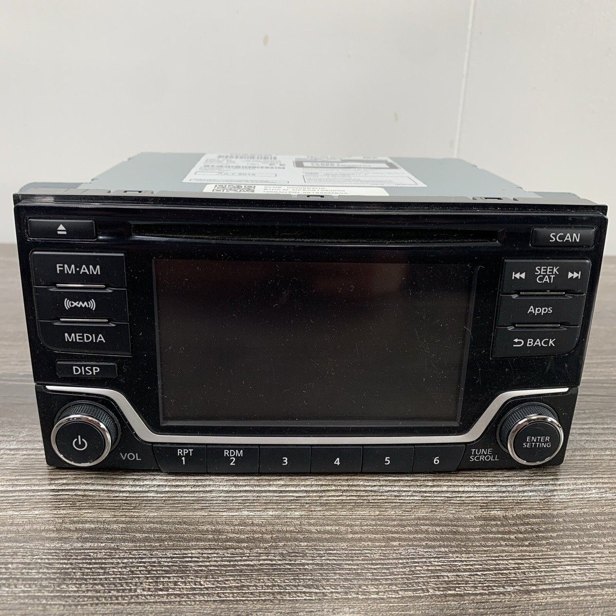 Nissan OEM XM Bluetooth VBTDC1.5” AM FM CQ-FN84E2GX Nissan OEM XM Bluetooth VBTDC1.5” AM FM CQ-FN84E2GX