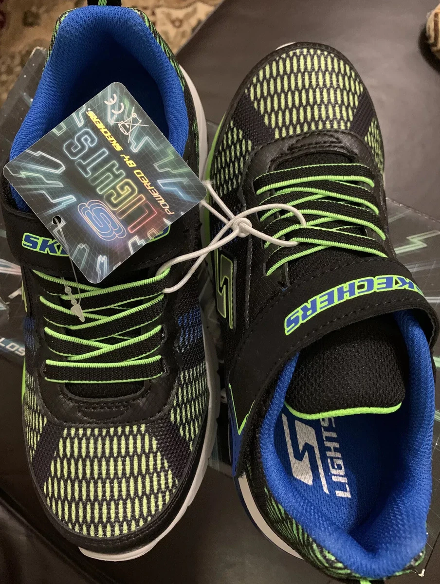 Skechers s lights erupters ii lava waves clearance sneaker