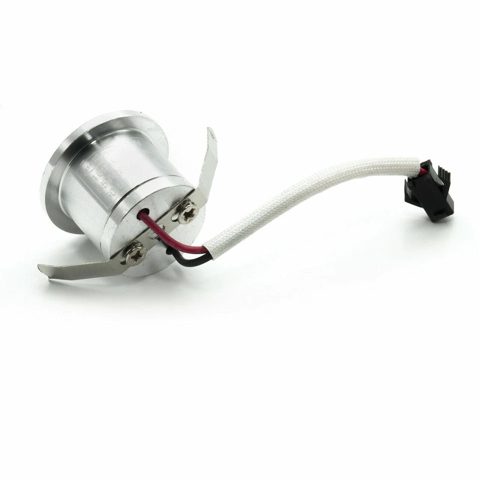 Faretto mini LED spot incasso luce scale segnapassi 1W 220V IP20 foro 25 30mm - Immagine 3 di 4