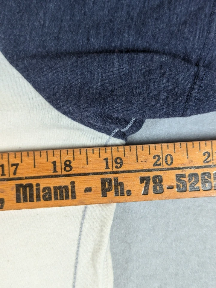 Camisa New York Yankees Mujer Talla Grande Azul Tacto MLB Manga Corta Camiseta Judge Foto 3 de 4