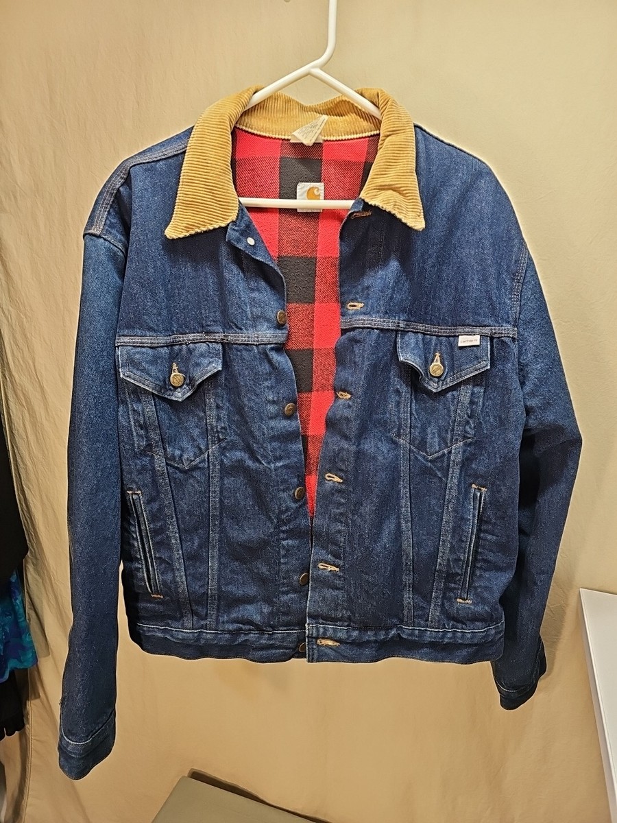 Vintage Carhartt Detroit 100th Anniversary Denim Jacket Vintage Carhartt Detroit 100th Anniversary Denim Jacket
