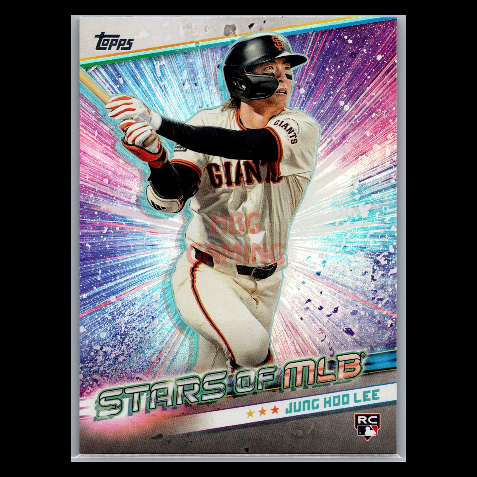 Jung Hoo Lee RC Stars of MLB 2024 Topps Update Giants Rookie Card #SMLB-82