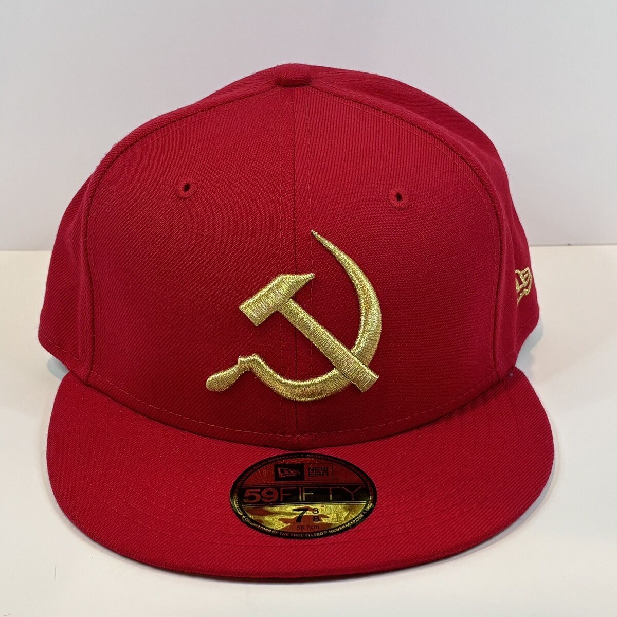 USSR NEW ERA 59FIFTY FITTED HAT (RED METALLIC GOLD) 7 3/8 | eBay USSR NEW ERA 59FIFTY FITTED HAT (RED METALLIC GOLD) 7 3/8 | eBay