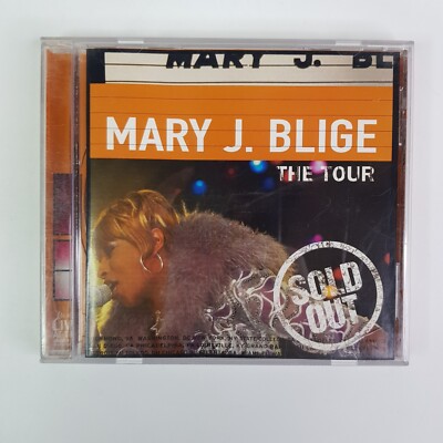Mary J. Blige The Tour Intro Real Love You Remind Me Reminisce Sweet Thing CD