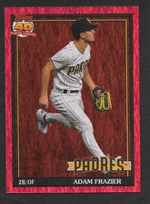 2021 Topps Archives / Adam Frazier • Red Hot Foil  #30/50 / Short Print