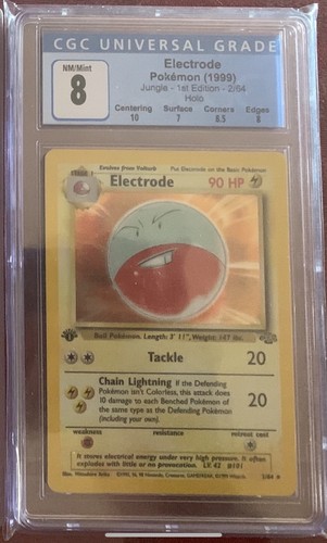 Electrode (1st Edition) graded CGC 8 for sale on eBay