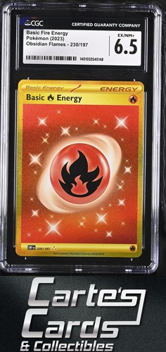 Basic Fire Energy graded CGC 6.5 for sale on eBay