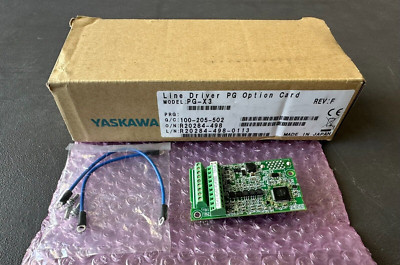 Yaskawa PG-X3 Motor PG Feedback Line Driver Interface AC Drive Option Card