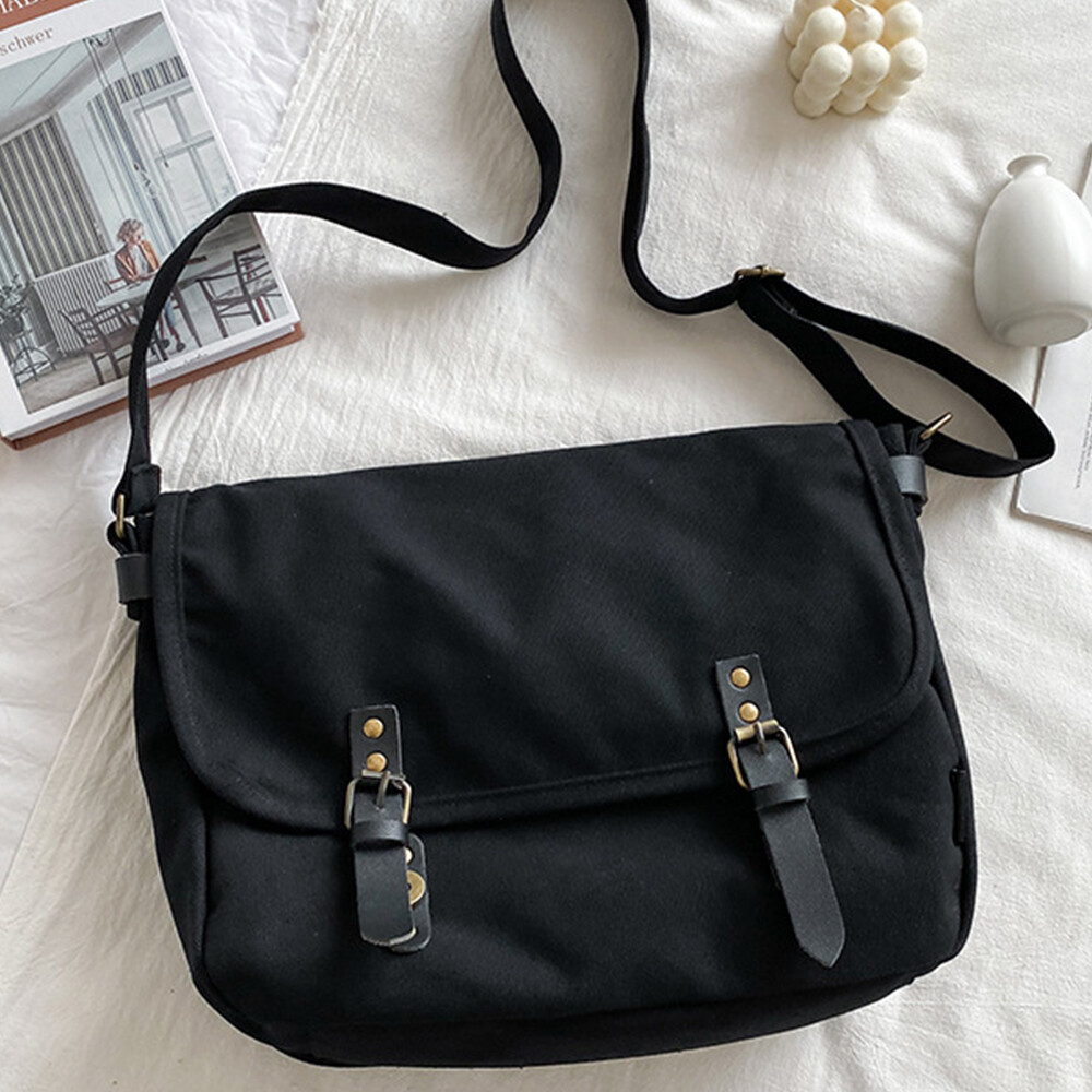 Canvas Messenger Bag Vintage Crossbody Shoulder Handbags