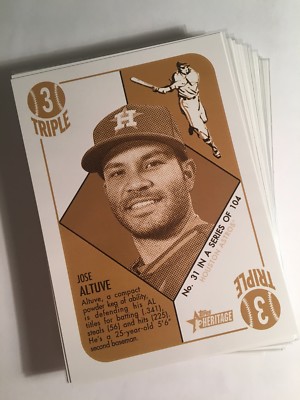 2015 Topps Heritage 1951 Collection Jumbo 5x7 Gold All /10 You Pick