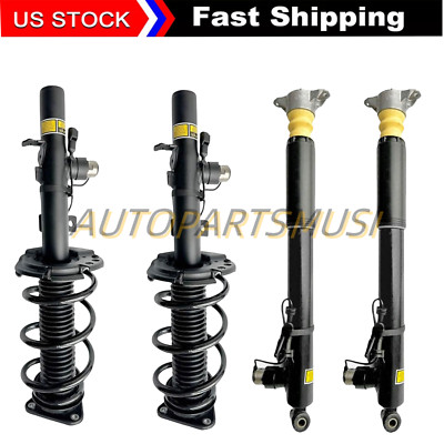 4PCS Set Front Rear Shock Struts Assembly Fit Lincoln MKC 2015-2019 w/ Electric