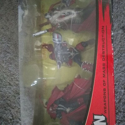 spawn weapons of mass destruction 3 pack action figure box set | eBay