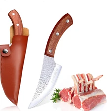Viking Chef Knife Japan Kitchen Meat Cleaver Butcher Boning Knife new