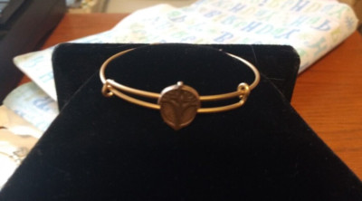 ALEX & ANI Gold Unexpected Miracles bracelet