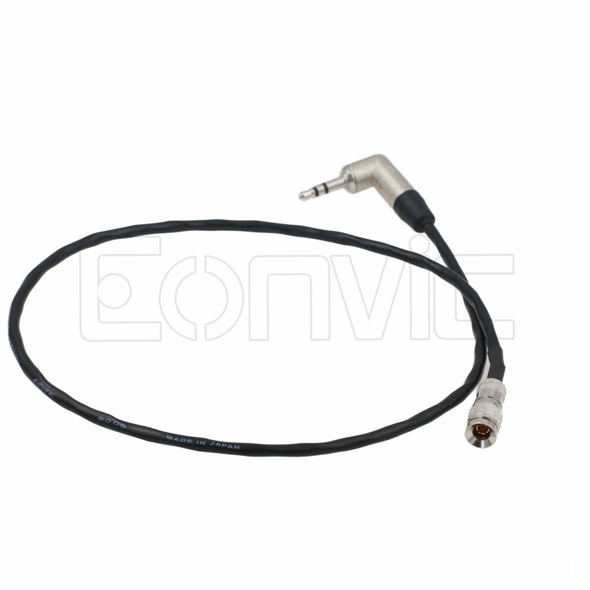 LTC Timecode Kabel Für UltraSync ONE – DIN Auf 3,5 Mm Klinke, 45 Cm, Rechtwinklig, Für DSLR-Kameras