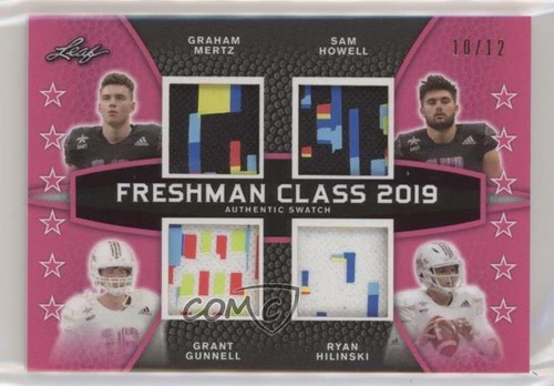 2019 Leaf Metal US Army All American Bowl Pink 12 Graham Mertz Sam 