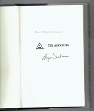 How I Played the Game An Autobiography by Byron Nelson (1993, Hardcover) Signed