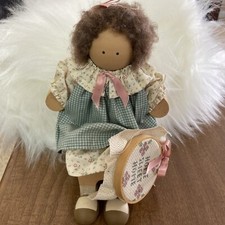 Lizzie High 1989 Wood Doll Second Edition Juliet Valentine Embroidery