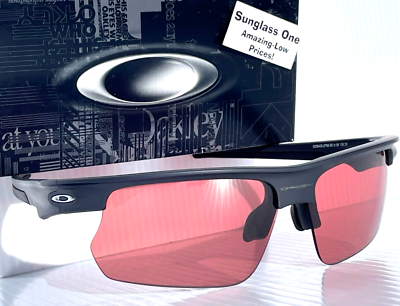 NEW Oakley BiSphaera Matte Carbon PRIZM Dark Golf Lens Sunglass