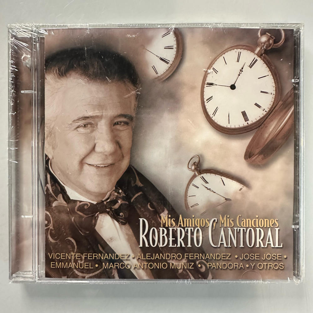 Roberto Cantoral – I Miei Amici E Le Mie Canzoni CD Nuovo Sigillato