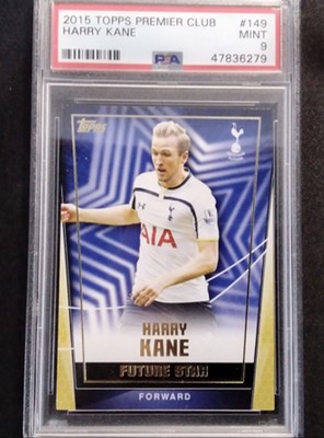 2015 Topps Premier Club Harry Kane Rookie RC #149 MINT PSA 9 | eBay
