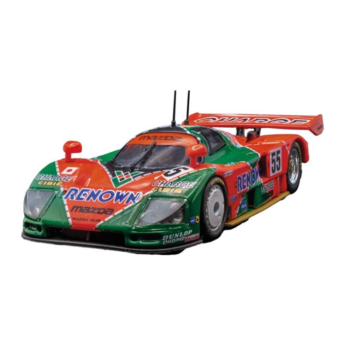 Mazda 787B 1991 miniature 24h du Mans 1/43 de collection en métal injecté