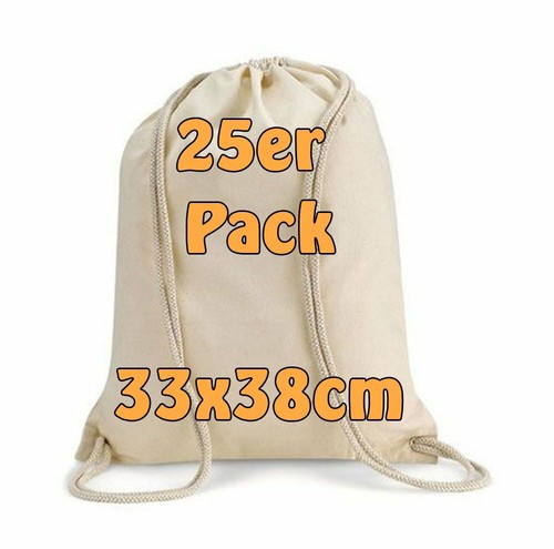 Piccolo zaino sacchetto di stoffa di cotone Zaino Zainetto Borsa Sport  (P4v) | eBay