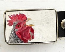 Rooster Belt Buckle