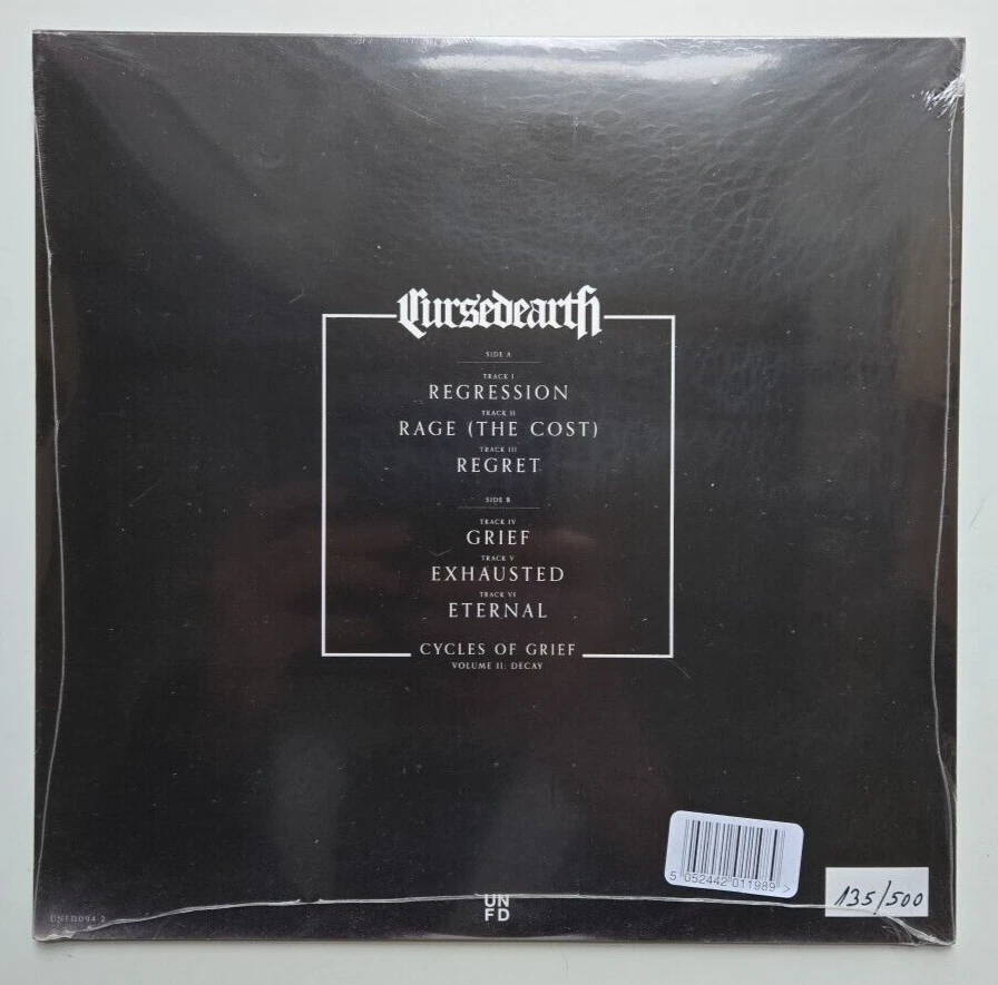 Cursed Earth - Cycles Of Grief Volume 2 : Decay - Vinyl 10" Single NEW & SEALED Foto 2 de 2