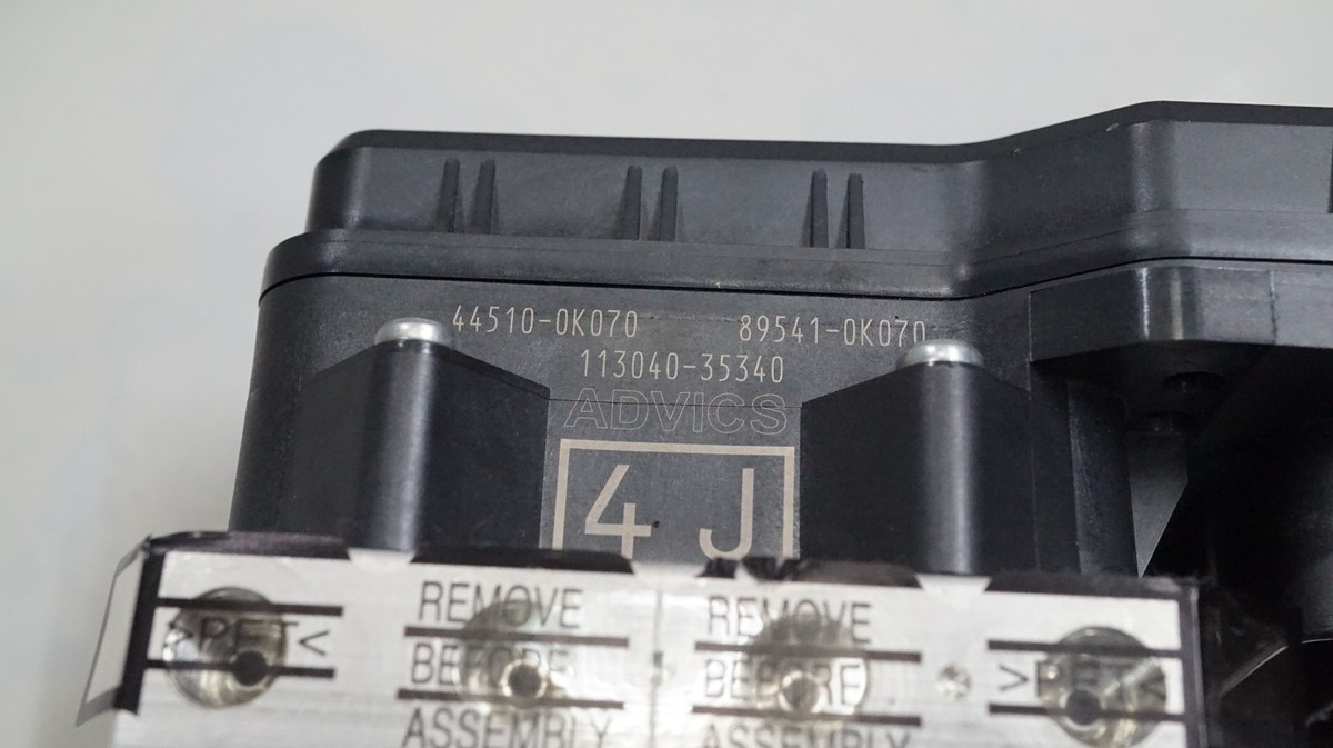 89541-0K070 44510-0K070 GENUINE ANTI-LOCK BRAKE/ABS PUMP For