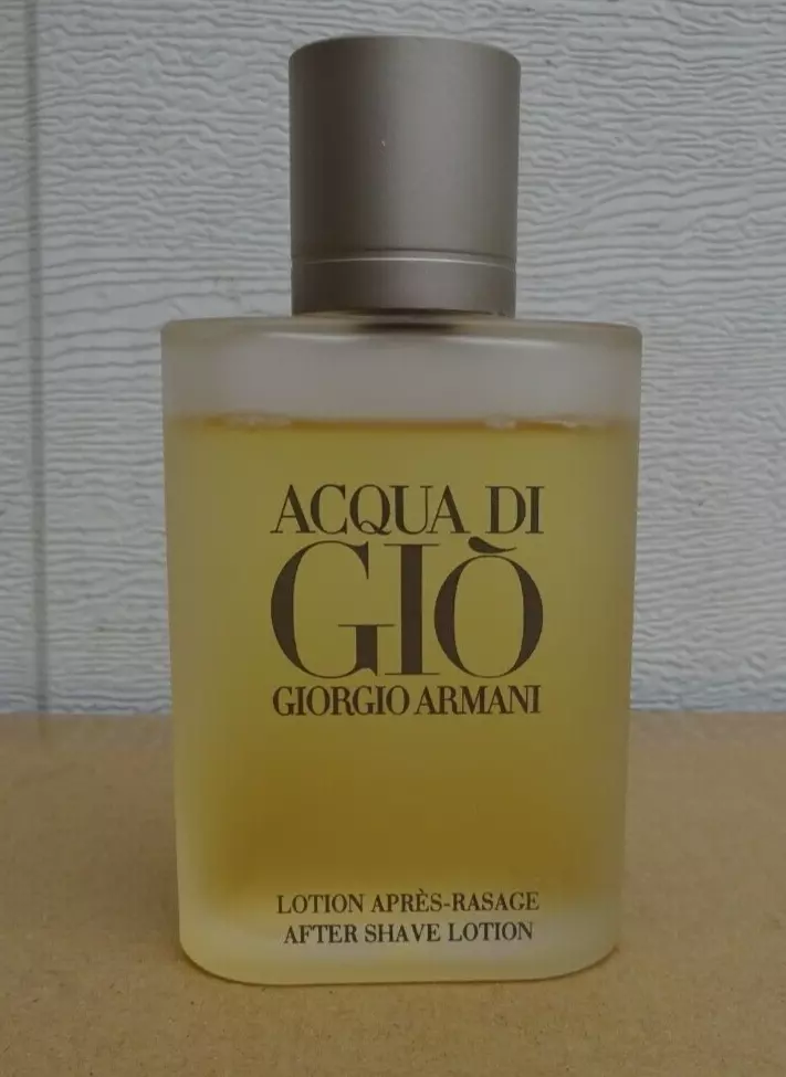 OPENED USED Giorgio Armani Acqua di Gio Lotion Apres Rasage