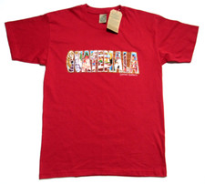 Tzolkin Guatemala Centro America T-Shirt Uomo Taglia XL Rosso