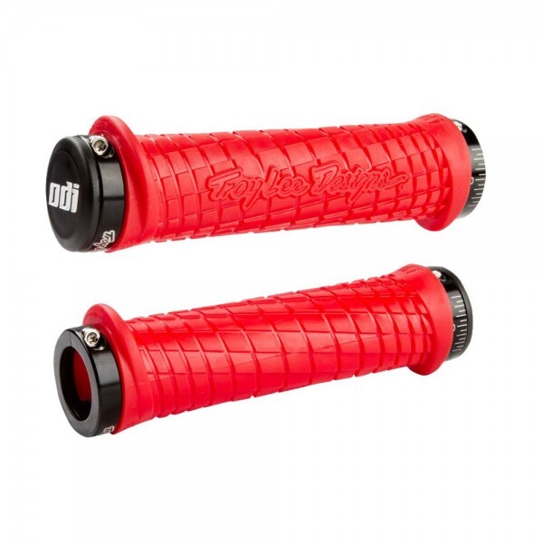 ODI TROY LEE DESIGNS SIGNATURE SERIES LOCK-ON MTB HANDLEBAR GRIPS 130MM NEW