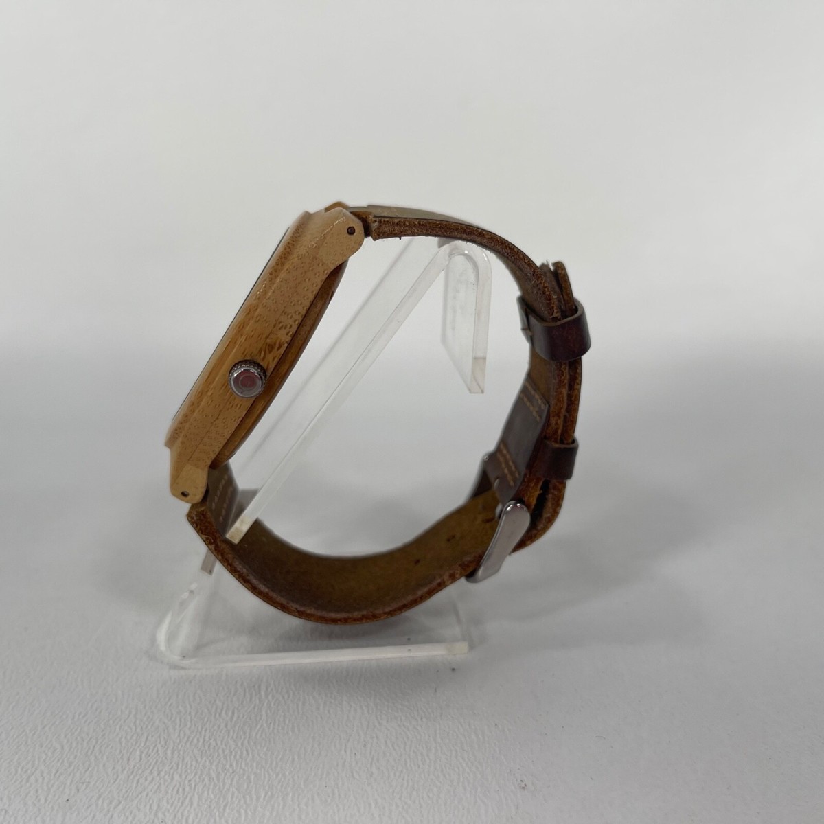 Eco Friendly Wonbee Watch WONBEE Bamboo Wood Case Men's Wristwatch